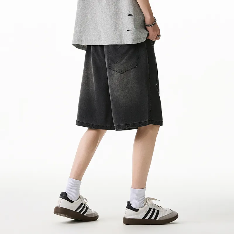 LIGHTNING MONSTER Denim Shorts Unisex-3
