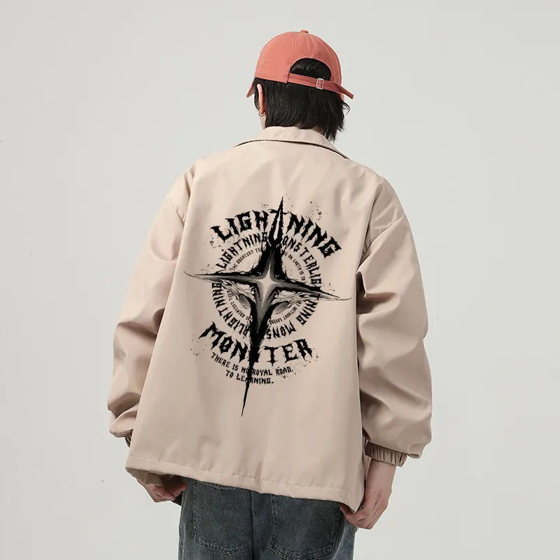 LIGHTNING MONSTER Jackets Coats Unisex-12