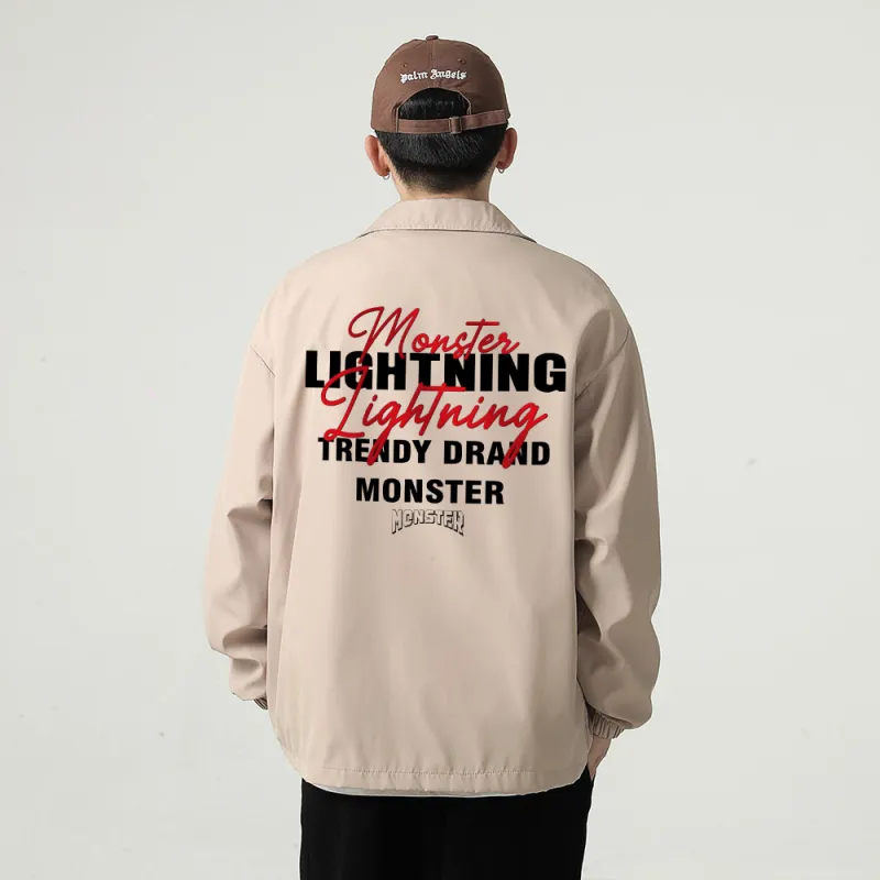 LIGHTNING MONSTER Jackets Coats Unisex-19