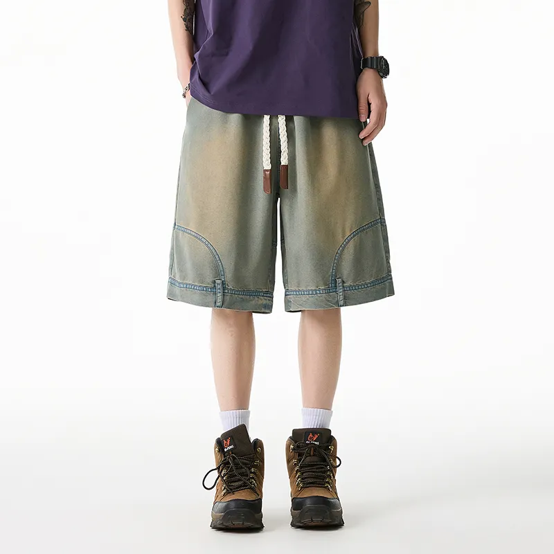 LIGHTNING MONSTER Denim Shorts Unisex-11