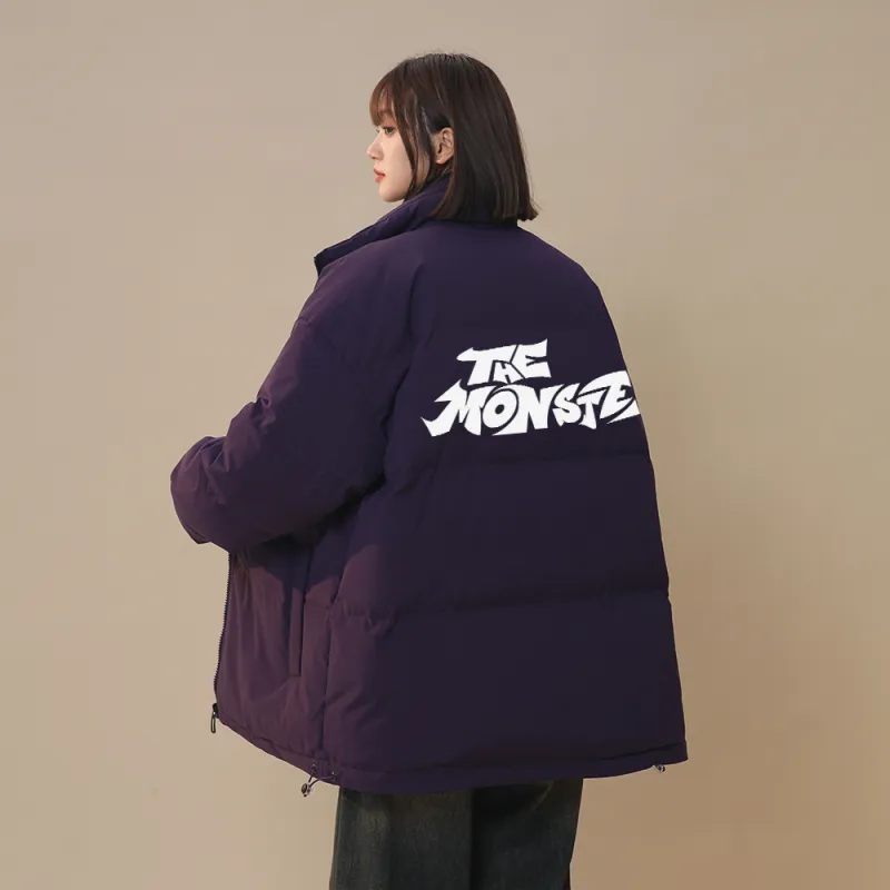 LIGHTNING MONSTER Puffer Jacket Unisex Comes With Hats & Caps-34