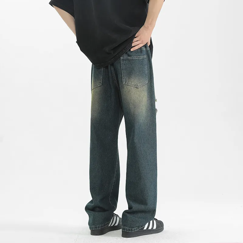 LIGHTNING MONSTER Jeans Unisex Nostalgic Green-4