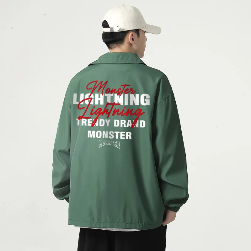 LIGHTNING MONSTER Jackets Coats Unisex-23