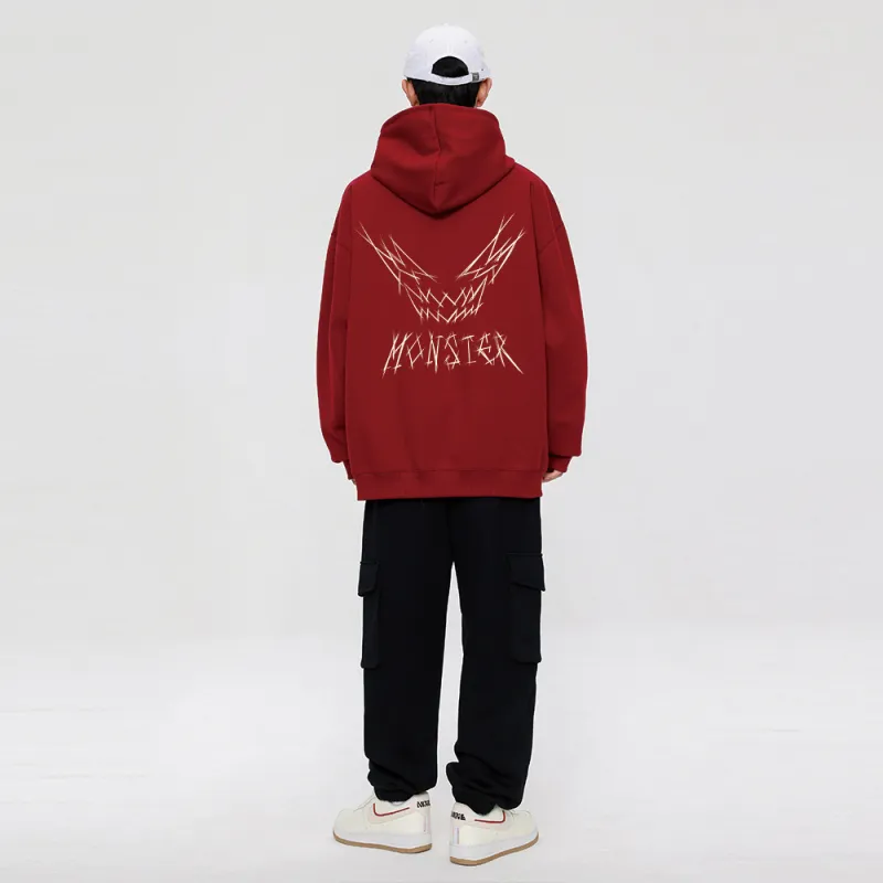 LIGHTNING MONSTER Sweatshirt Unisex Comes With Hats & Caps-27