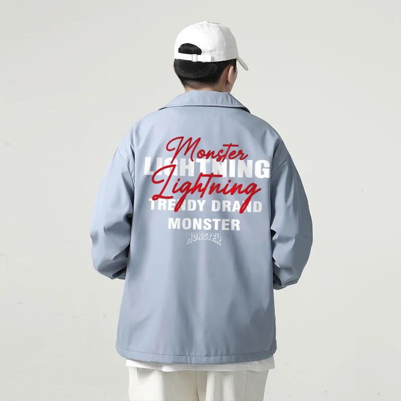 LIGHTNING MONSTER Jackets Coats Unisex-28