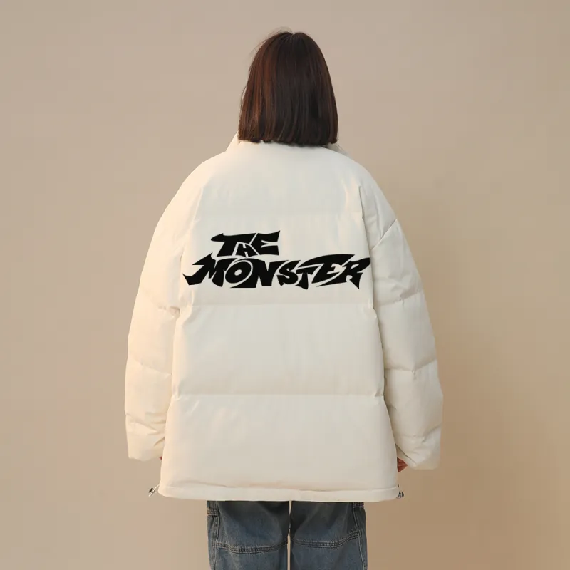 LIGHTNING MONSTER Puffer Jacket Unisex Comes With Hats & Caps-19
