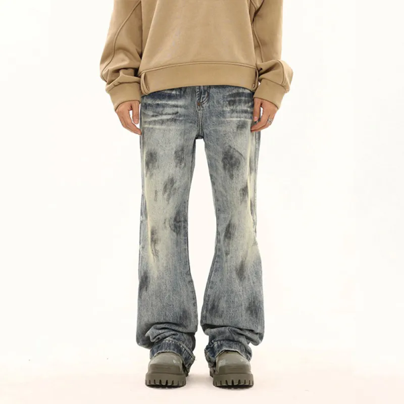 LIGHTNING MONSTER Jeans Unisex Blue-3