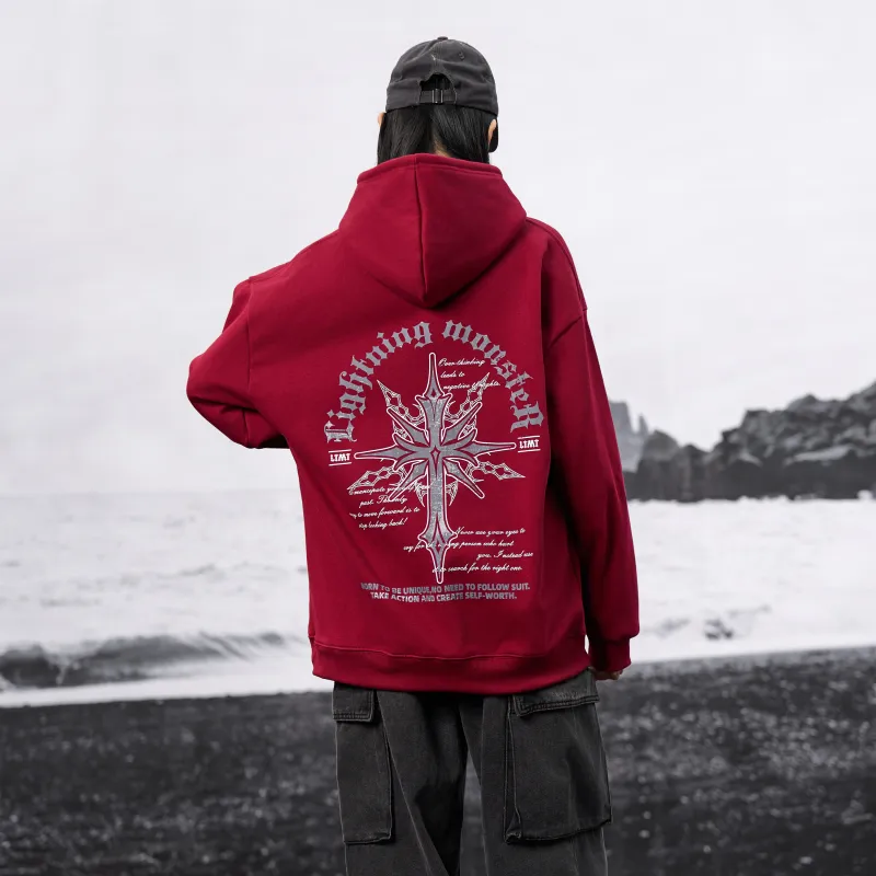 LIGHTNING MONSTER Sweatshirt Set Unisex-8