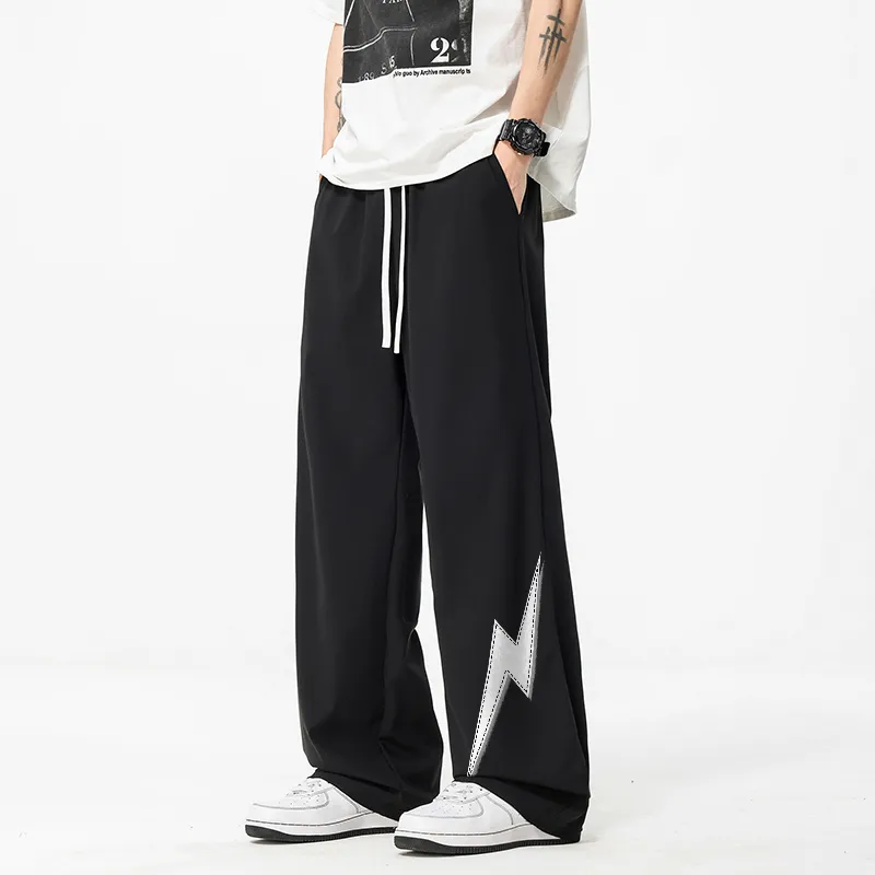 LIGHTNING MONSTER Casual Pants Unisex-2