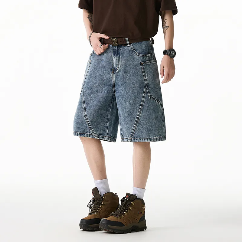LIGHTNING MONSTER Denim Shorts Unisex-2