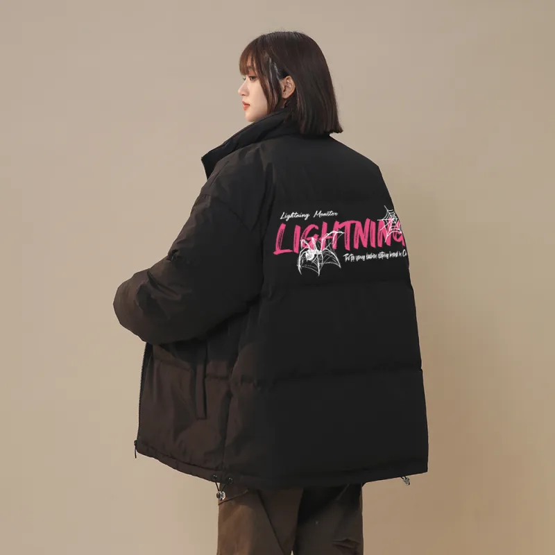LIGHTNING MONSTER Puffer Jacket Unisex-4