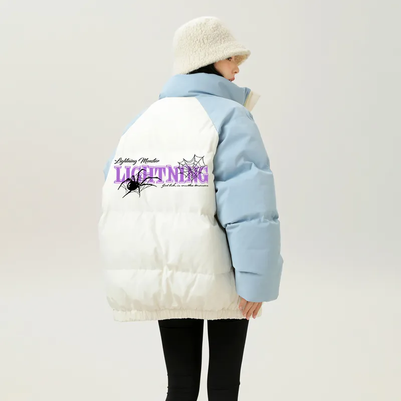 LIGHTNING MONSTER Puffer Jacket Coat Unisex-14