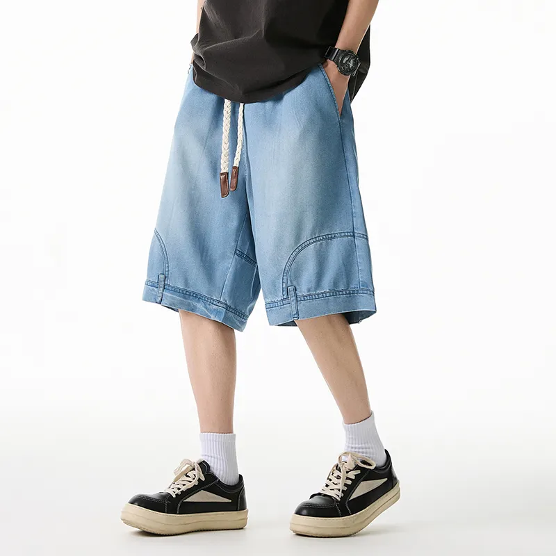 LIGHTNING MONSTER Denim Shorts Unisex-6