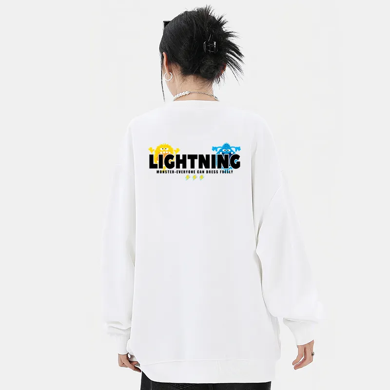 LIGHTNING MONSTER Sweatshirt Unisex-4