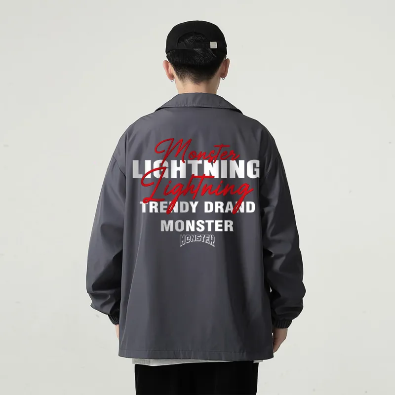 LIGHTNING MONSTER Jackets Coats Unisex-12