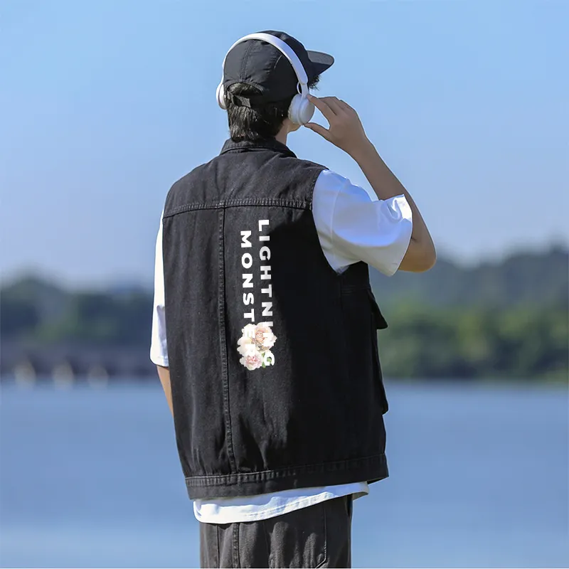 LIGHTNING MONSTER Denim Jacket Unisex-2