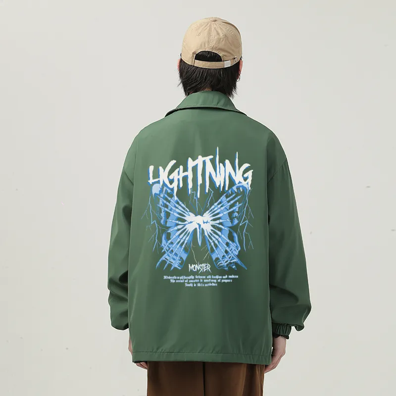LIGHTNING MONSTER Jackets Coats Unisex-15