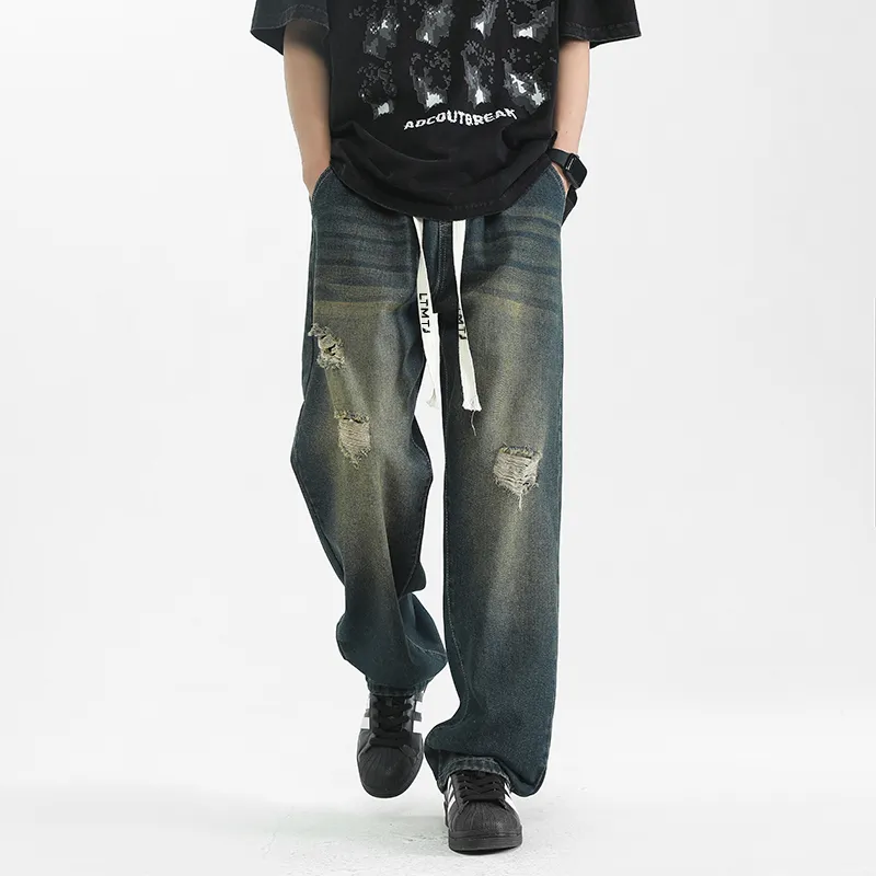 LIGHTNING MONSTER Jeans Unisex Nostalgic Green-2