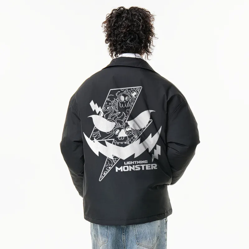 LIGHTNING MONSTER Puffer Jacket Unisex-2