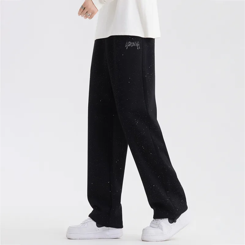 LIGHTNING MONSTER Casual Pants Unisex Black-3
