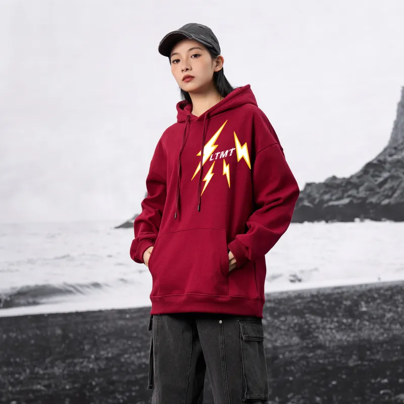 LIGHTNING MONSTER Sweatshirt Unisex Comes With Beanie-10