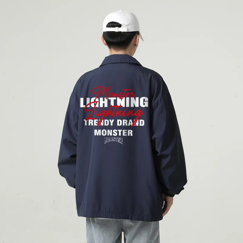 LIGHTNING MONSTER Jackets Coats Unisex-31
