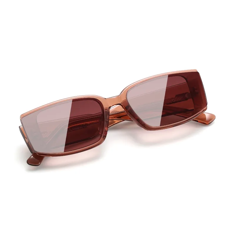 SUYAN Plate Frame Square Sunglasses Unisex-15