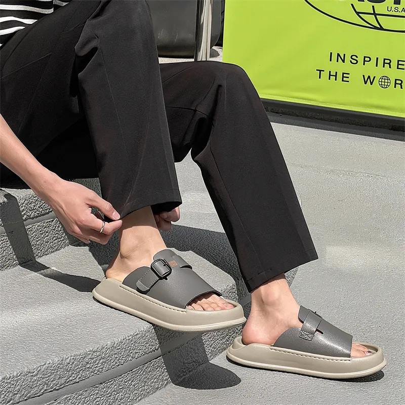 KUNGFUDEER Slide Slippers Men's-9