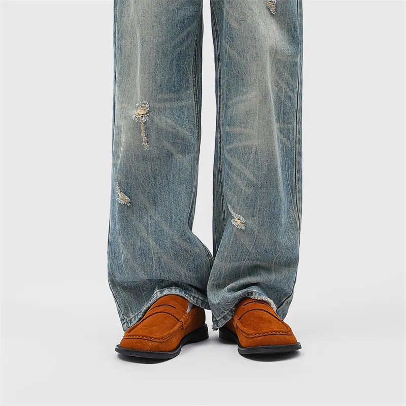 KUNGFUDEER Loafers Men-12