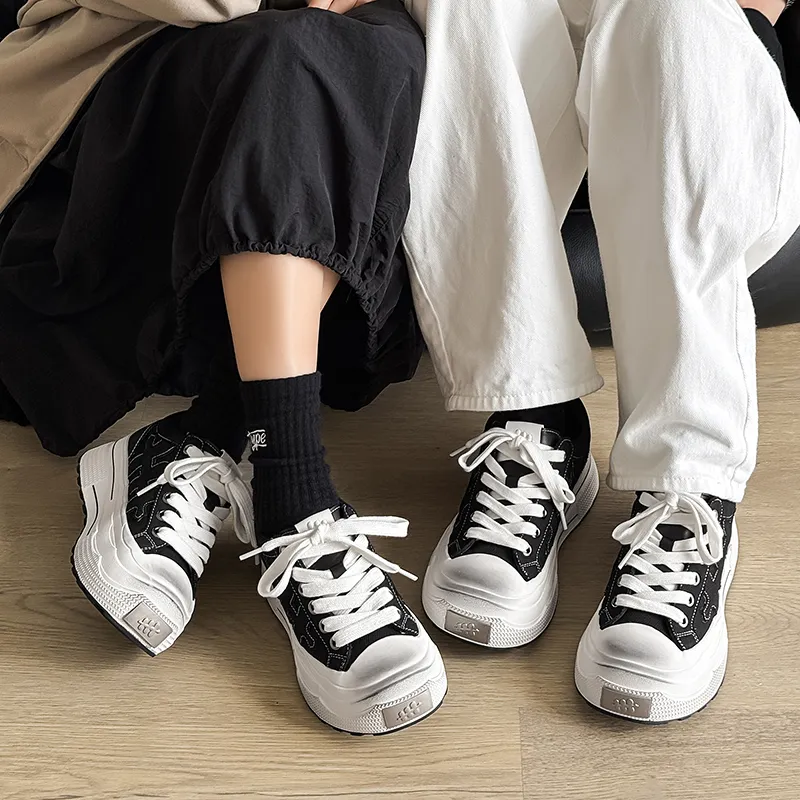 KUNGFUDEER Low Top Canvas Shoes Unisex-14