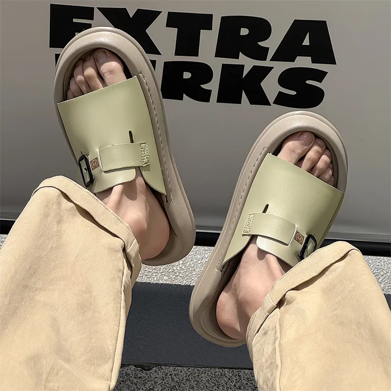 KUNGFUDEER Slide Slippers Men's-13