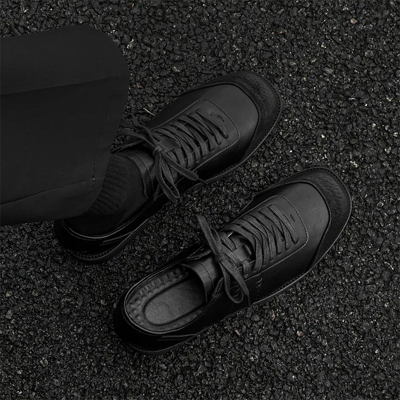 KUNGFUDEER Thread Line Collection Slip Resistant Low Top Casual Shoes Unisex-4