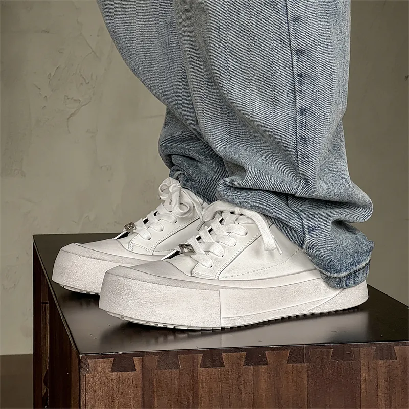 KUNGFUDEER Thread Line Collection Anti Slip Wear Resistant Low Top Skateboard Shoes Unisex-7