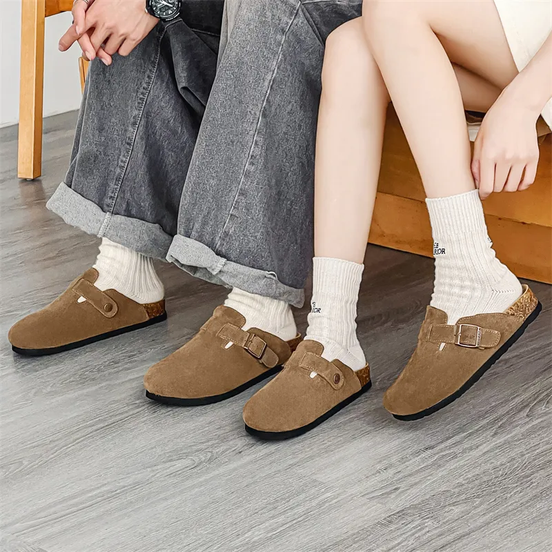 KUNGFUDEER Wrap toe Slippers Unisex-3