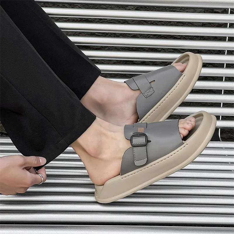 KUNGFUDEER Slide Slippers Men's-7
