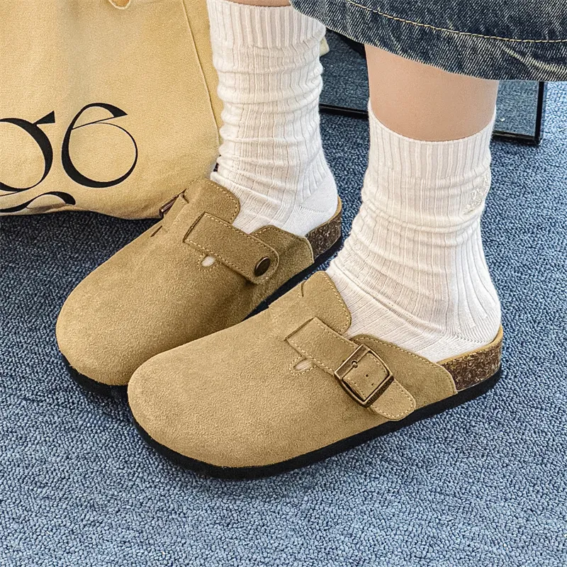 KUNGFUDEER Wrap toe Slippers Unisex-11