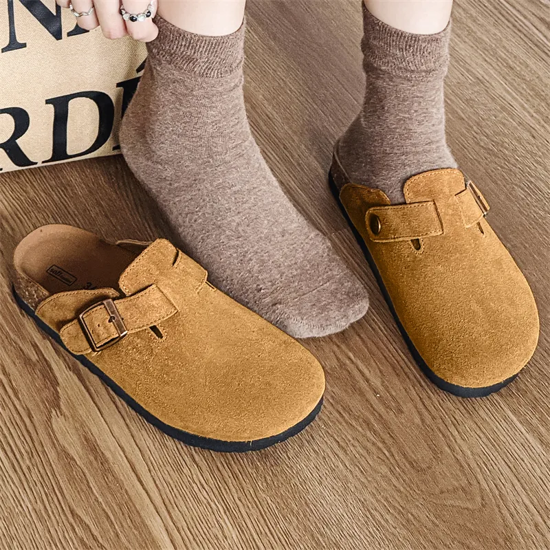 KUNGFUDEER Wrap toe Slippers Unisex-6