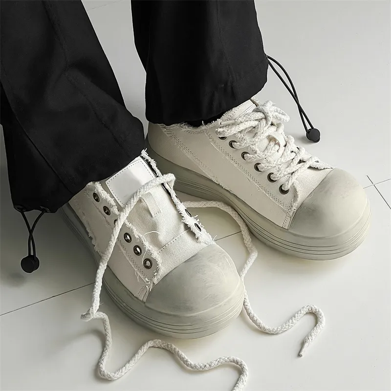 KUNGFUDEER Canvas Shoes Unisex Low Top-12