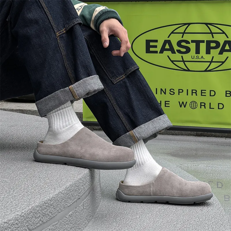 KUNGFUDEER Abrasion Resistant Wrap toe Slippers Unisex-21