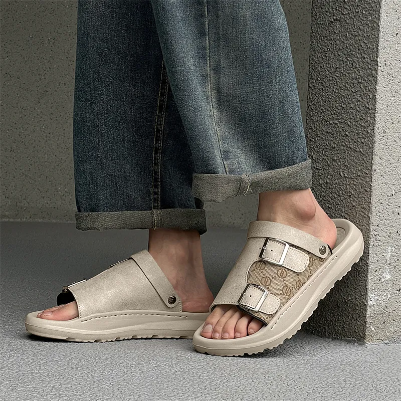 KUNGFUDEER Slide Slippers Men's-3