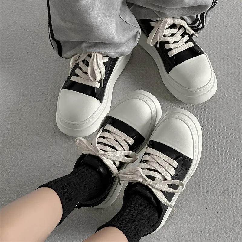 Active Trainee Exclusive Low Top Trendy Board Shoes Unisex Pure White Color-34