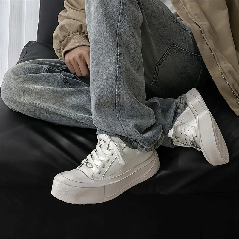 KUNGFUDEER Thread Line Collection Anti Slip Wear Resistant Low Top Skateboard Shoes Unisex-8