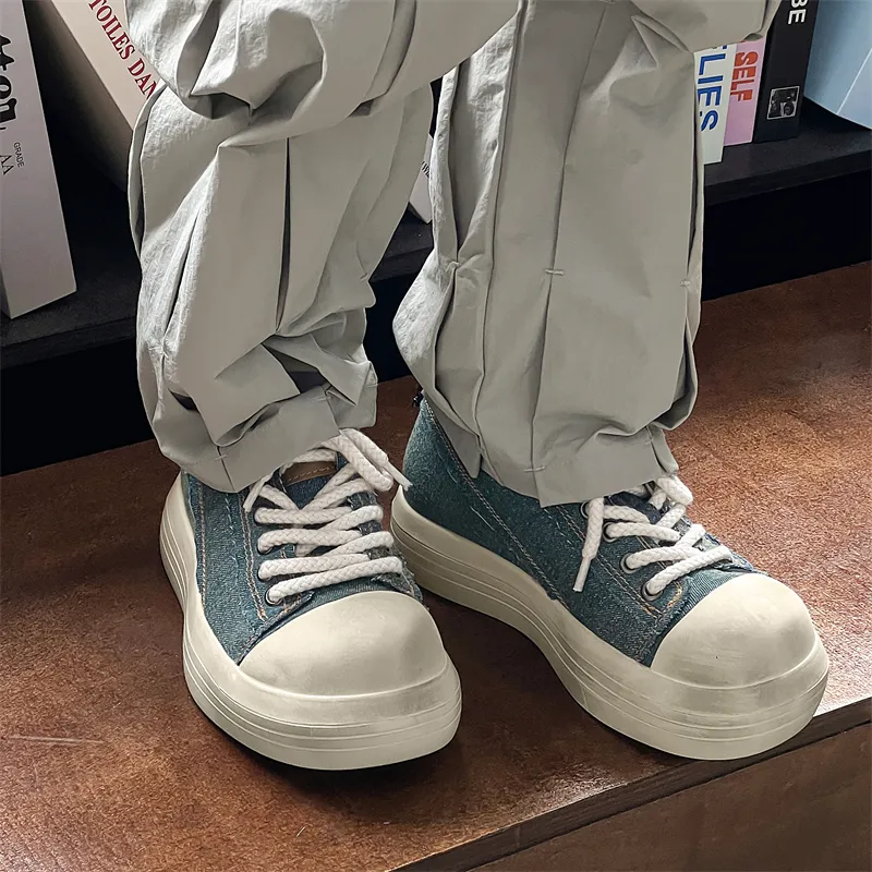 KUNGFUDEER Canvas Shoes Unisex Low Top-2