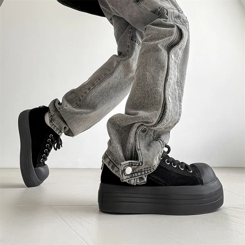 KUNGFUDEER Anti-Slip Wear-Resistant Low-Top Skateboard Shoes Unisex-4