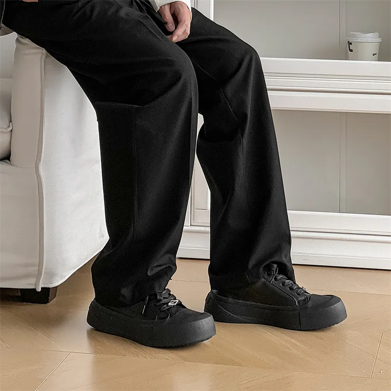 KUNGFUDEER Thread Line Collection Anti Slip Wear Resistant Low Top Skateboard Shoes Unisex-4