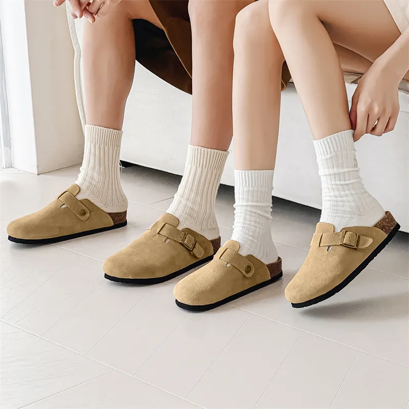 KUNGFUDEER Wrap toe Slippers Unisex-13