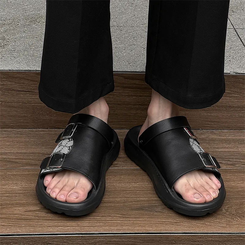 KUNGFUDEER Slide Slippers Men's-8