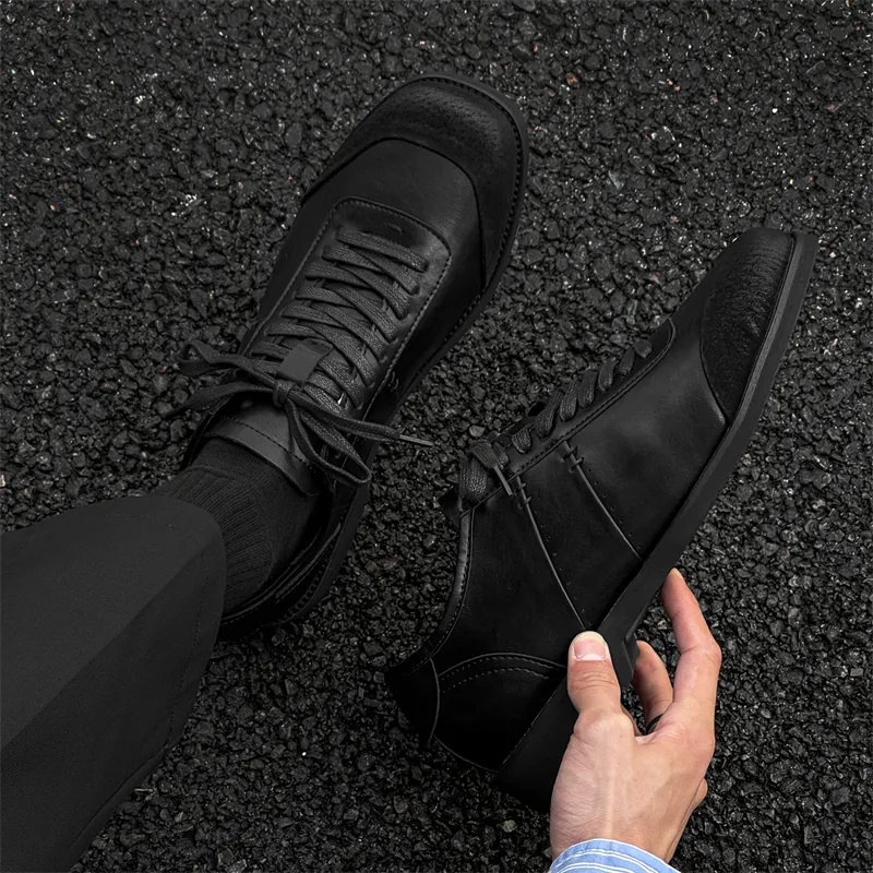 KUNGFUDEER Thread Line Collection Slip Resistant Low Top Casual Shoes Unisex-3
