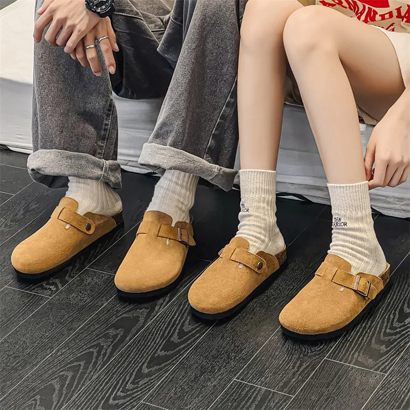 KUNGFUDEER Wrap toe Slippers Unisex-8