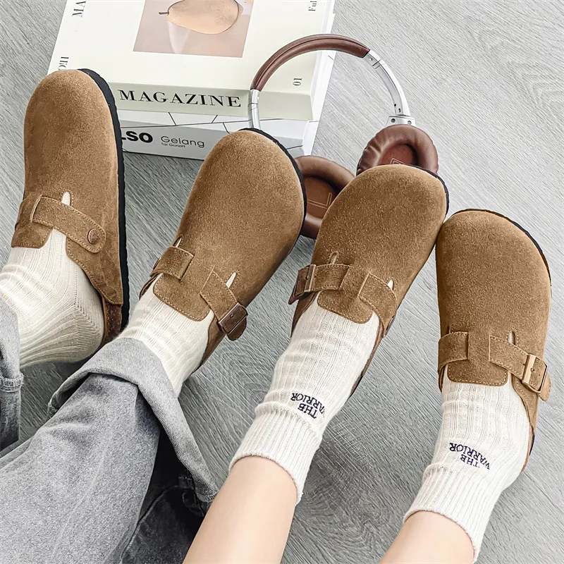KUNGFUDEER Wrap toe Slippers Unisex-4